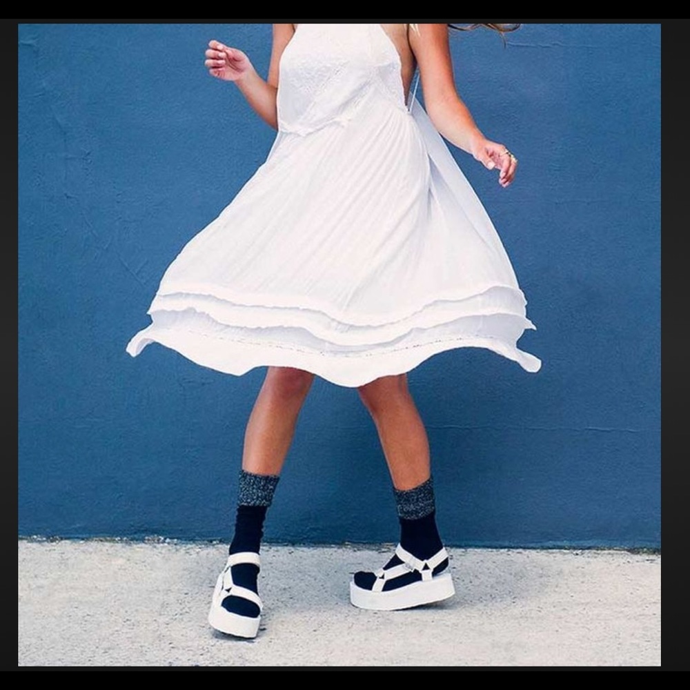 White Platform Tevas